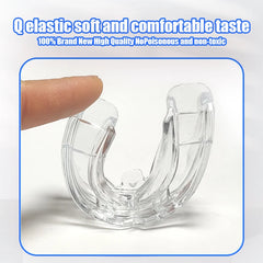 1/5Pcs Permanent Tattoo Floating Lip Mouth Guard Tooth Socket with Case Box for Lip Tattoo Tebori Auxiliary Supplies Braces