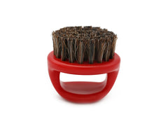 1 Pcs Ring Design Horse Bristle Men Shaving Brush Plastic Portable Barber Beard Brushes Salon Face Cleaning Razor Brush