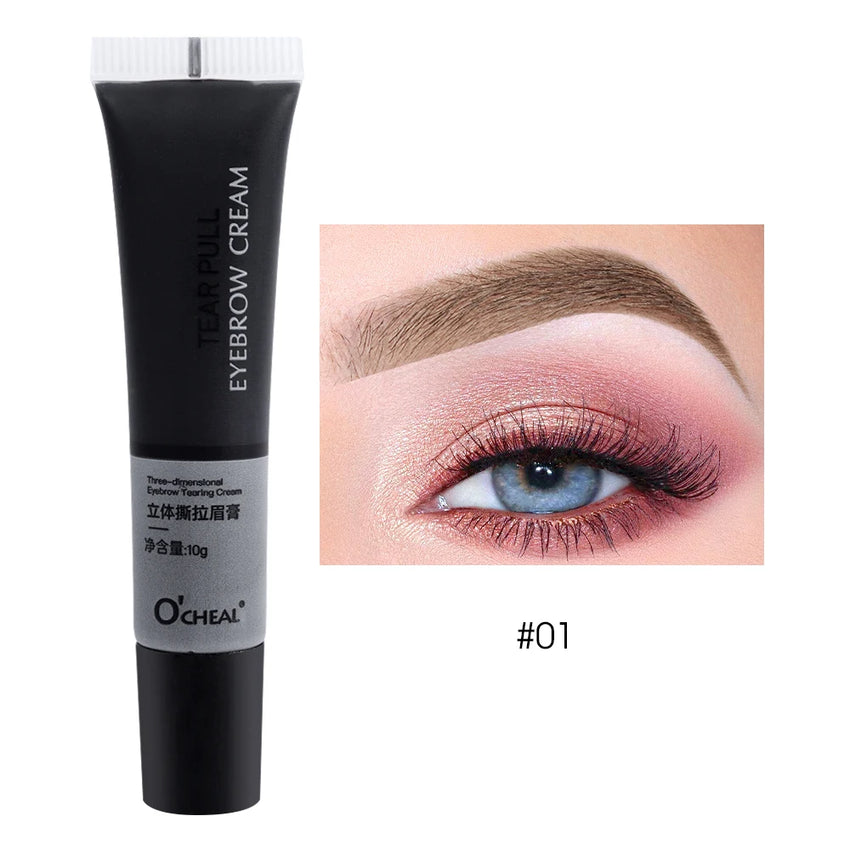 15-Minute Eyelash Eyebrow Dye Tint Fast Tint Easy Dye Gel Eyelash Kit Semi Permanent Eyebrows Tint Dye Makeup Eyebrow Cream