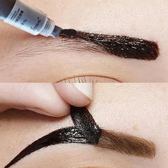 15-Minute Eyelash Eyebrow Dye Tint Fast Tint Easy Dye Gel Eyelash Kit Semi Permanent Eyebrows Tint Dye Makeup Eyebrow Cream