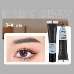 15-Minute Tint Dye Makeup Eyelash Kit Fast Eyebrow Dye Tint Professional Eyelash Tint Easy Dye Gel Semi Permanent Eyebrows