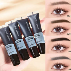 15-Minute Tint Dye Makeup Eyelash Kit Fast Eyebrow Dye Tint Professional Eyelash Tint Easy Dye Gel Semi Permanent Eyebrows