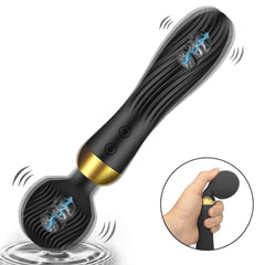 18 Speeds Powerful Dildo Vibrator AV Magic Wand G-Spot Massager Clitoris Stimulate Adults Goods Sex Toys For Women