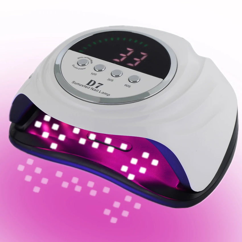 208W Nail Dryer UV LED Lamp For All Gel Nail Polish With UV 66 PCS LEDs Fast Drying Nail Lamp UV Cabine With Timer Smart Sensor