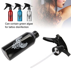 250ML/300ML Aluminum Tattoo Spray Bottle Refillable Green Algae Blue Soap Tattoo Cleaning Squirt Tattoo Pigment Water Sprayer