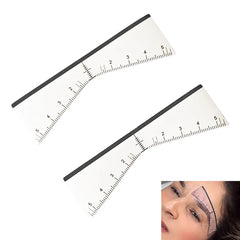 25pcs/bag Microblading Eyebrow Stencil Sticker Brow Guide Eyebrow Shaping Tool PMU Makeup Accessories Supplies Brow Shape Tape