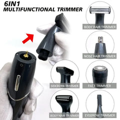 4 In 1 Female Electric Epilator Women Body Face Multifunctional Shaving Man Intimate Area Precision Shaver Face Beard Trimmer