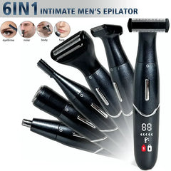 4 In 1 Female Electric Epilator Women Body Face Multifunctional Shaving Man Intimate Area Precision Shaver Face Beard Trimmer