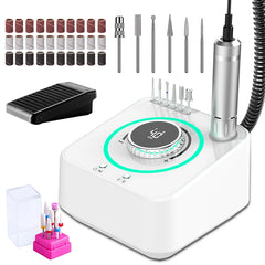 Electric Nail Drill 40000RPM Professional Manicure Machine With Brushless Motor Nails Sander Set Nail Salon Polisher Equipment