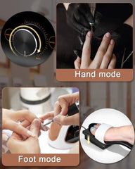 45000RPM Professional Nails Drills Manicure Pedicure Set Electric Strong File Polishing Nails Art Grinding Device Gel Polish