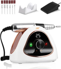 45000RPM Professional Nails Drills Manicure Pedicure Set Electric Strong File Polishing Nails Art Grinding Device Gel Polish