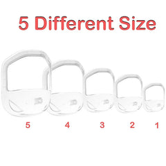 5 PCS/Set Beard Shaper Goatee Mustache Grooming Tool Transparent Face Hair Styling Template for Man