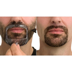 5 PCS/Set Beard Shaper Goatee Mustache Grooming Tool Transparent Face Hair Styling Template for Man