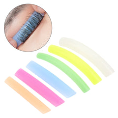 6 Pairs Eyelash Lifting Kit Silicone Pad Eye Lash Perm Pads Eyelashes Extension Accessories 3D Eyelash Curler Applicator Tools