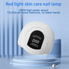 Pro 72LED 300W Powerful UV LED Nail Drying Lamp  Automatic Sensor for Curing All Nail Gel Portable Design Nail Lamp