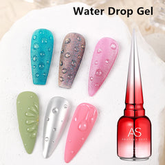 AS Clear Blooming Gel Polish 15ml UV LED Soak Off Nail Art Polish for Spreading Effect Marble Nail Polish Gel Paint Varnish