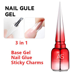 AS Clear Blooming Gel Polish 15ml UV LED Soak Off Nail Art Polish for Spreading Effect Marble Nail Polish Gel Paint Varnish