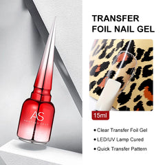 AS Clear Blooming Gel Polish 15ml UV LED Soak Off Nail Art Polish for Spreading Effect Marble Nail Polish Gel Paint Varnish