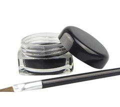 Black Eyeliner Cream Waterproof Beauty Cosmetics Long Lasting Eyeliner Gel Eyeshadow Makeup Tools With Brush Set Eye Liner