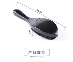 Comb Men  Black Styling Comb Beard Hair Brushes Beech Texture Massage Waves Anti-knots Barber Hair Accessories Hair Care