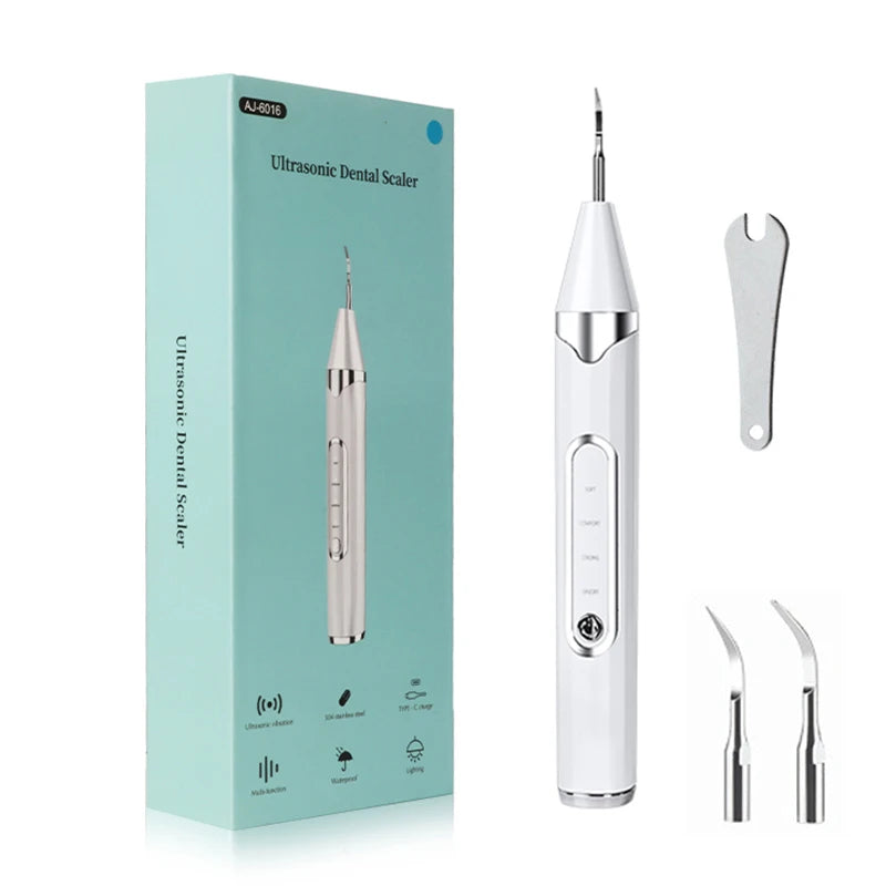 Dental Scaler Teeth Tartar Remover Ultrasonic Cleaning Dental Plaque Calculus Remover Sonic Tooth Cleaner Dental Stone Removal