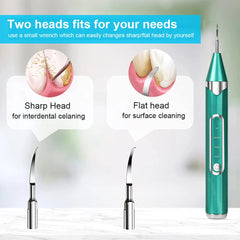 Dental Scaler Teeth Tartar Remover Ultrasonic Cleaning Dental Plaque Calculus Remover Sonic Tooth Cleaner Dental Stone Removal