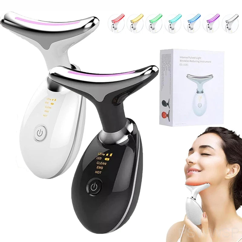 Facial Massager Neck Facial Beauty Device Lifting Tighten Skin Care Tool facial skin care products facial skin care products for women