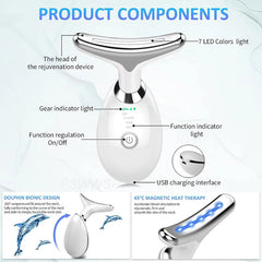 Facial Massager Neck Facial Beauty Device Lifting Tighten Skin Care Tool facial skin care products facial skin care products for women