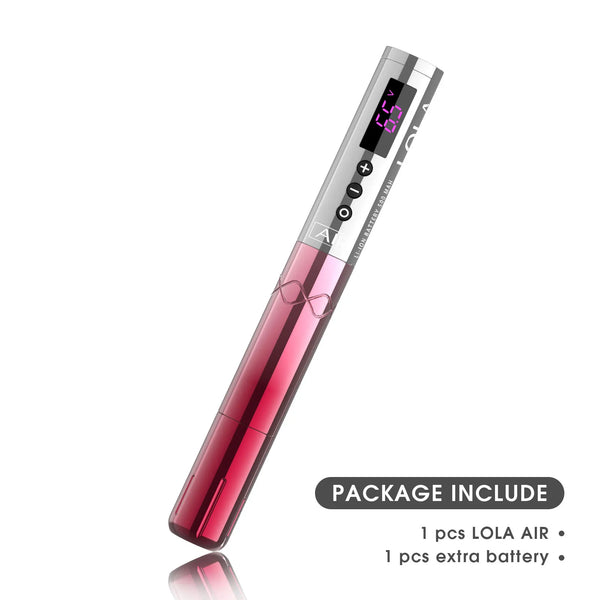 EZ LOLA Air Permanent Makeup Wireless Battery Tattoo Pen Machine for PMU & SMP Eyebrow Eyeline Lips Cartridge Needles