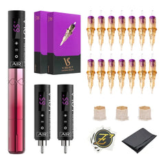 Air Permanent Makeup Wireless Battery Tattoo Pen Machine for PMU & SMP Eyebrow Eyeline Lips Cartridge Needles