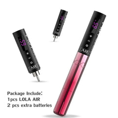 EZ LOLA Air Permanent Makeup Wireless Battery Tattoo Pen Machine for PMU & SMP Eyebrow Eyeline Lips Cartridge Needles