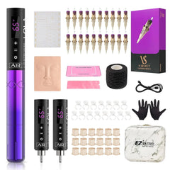 EZ LOLA Air Permanent Makeup Wireless Battery Tattoo Pen Machine for PMU & SMP Eyebrow Eyeline Lips Cartridge Needles