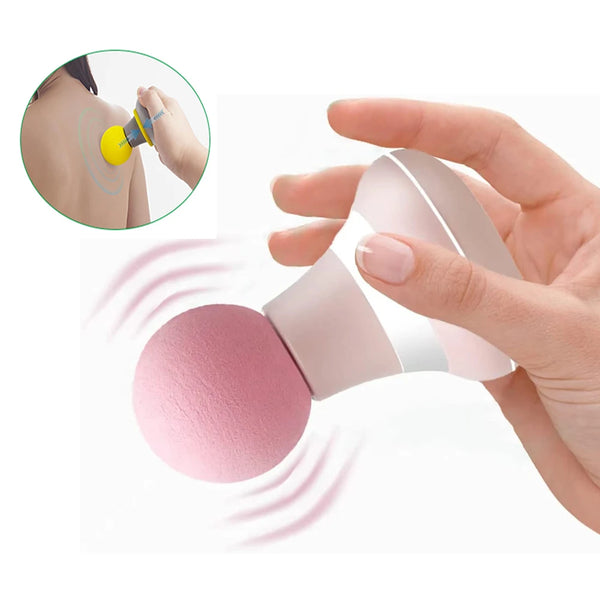 Electric Mini Handheld Massage Gun 6 Speed Vibration Fitness Massager Relieve Fatigue Personal Care Pain Relief Body Massager