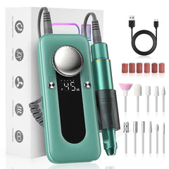 Electric Nail Drill Machine Set 45000RPM Professional Efile Nail Drill Kit, Electric Nail File for Acrylic Nails Gel Nails