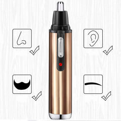 Electric Nose Hair Trimmer Men's Nose and Ear Remover USB Rechargeable Automatic Waterproof Washable Portable Electric Shaving