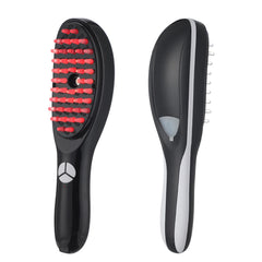 Electric Scalp Massage Comb Blue Red Light Therapy Vibration Head Massager Comb Hair Growth Oil Nano Sprayer Nourish Scalp Brush