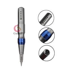 Electric Wireless Tattoo Machine Pen Cordless Permanent Makeup Eyebrow Machine with 4 Levels speed for Tattoo Brows lip eyeliner