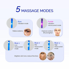 Facial EMS Roller Massager Face Vibration Massage Roller Face Lifting V-Line Chin Slimmer Skin Tightening Massager Skin Care