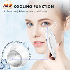 Facial Lifting Massager Ice Hot Compress Neck Beauty Device Double Chin Remover Skin Lift Tighten Device