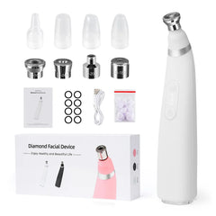 Portable Diamond Peeling Machine Microdermabrasion Facial Cleaning Device Exfoliation Vacuum Blackhead Remover