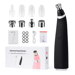 Portable Diamond Peeling Machine Microdermabrasion Facial Cleaning Device Exfoliation Vacuum Blackhead Remover