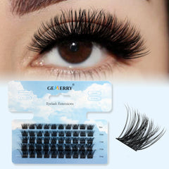 DIY Clusters Eyelash Extension Mix Individual Lashes Volume Natural Segmented Eyelash Bundles Makeup Supplies