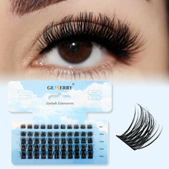 DIY Clusters Eyelash Extension Mix Individual Lashes Volume Natural Segmented Eyelash Bundles Makeup Supplies