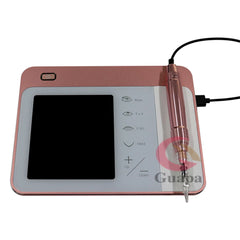 Rose Golden Charmer Princesses III Permanent Makeup Machine Kit Tattoo Eyebrow Pen with Swiss Motor Rotary Tattoo PMU Machine