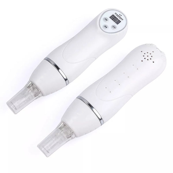 Digital Diamond Microdermabrasion Vacuum Blackhead Cleaner Facial Acne Marks Removal Machine Deep Cleaning Pores Skin Care Tool