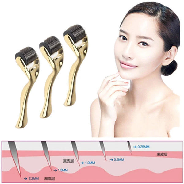 1pcs Anti-aging DRS 540 Derma Roller 0.2/0.25/0.3 MM Needles Titanium Mezoroller Dr Pen For Face Skin Care Hair-loss Treatment