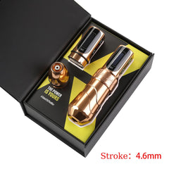 Hot FK Max Tattoo Machine One/Two Wireless Battery 3.5mm/4.0mm/4.6mm Stroke Optional Powerful Coreless Motor Lithium Battery