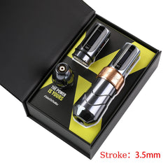 Hot FK Max Tattoo Machine One/Two Wireless Battery 3.5mm/4.0mm/4.6mm Stroke Optional Powerful Coreless Motor Lithium Battery