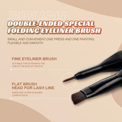 Eyeliner Waterproof Eyeliner Gel Makeup Cosmetic Gel Eye Liner With Brush 24 Hours Long-lasting  Eye Liner Kit