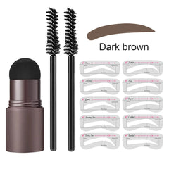 Makeup Products Eyebrow Stamp Shaping Kit Set Maquiagem Hairline Enhance Make-up For Women 화장품 Maquillage Femme One-Step Styling